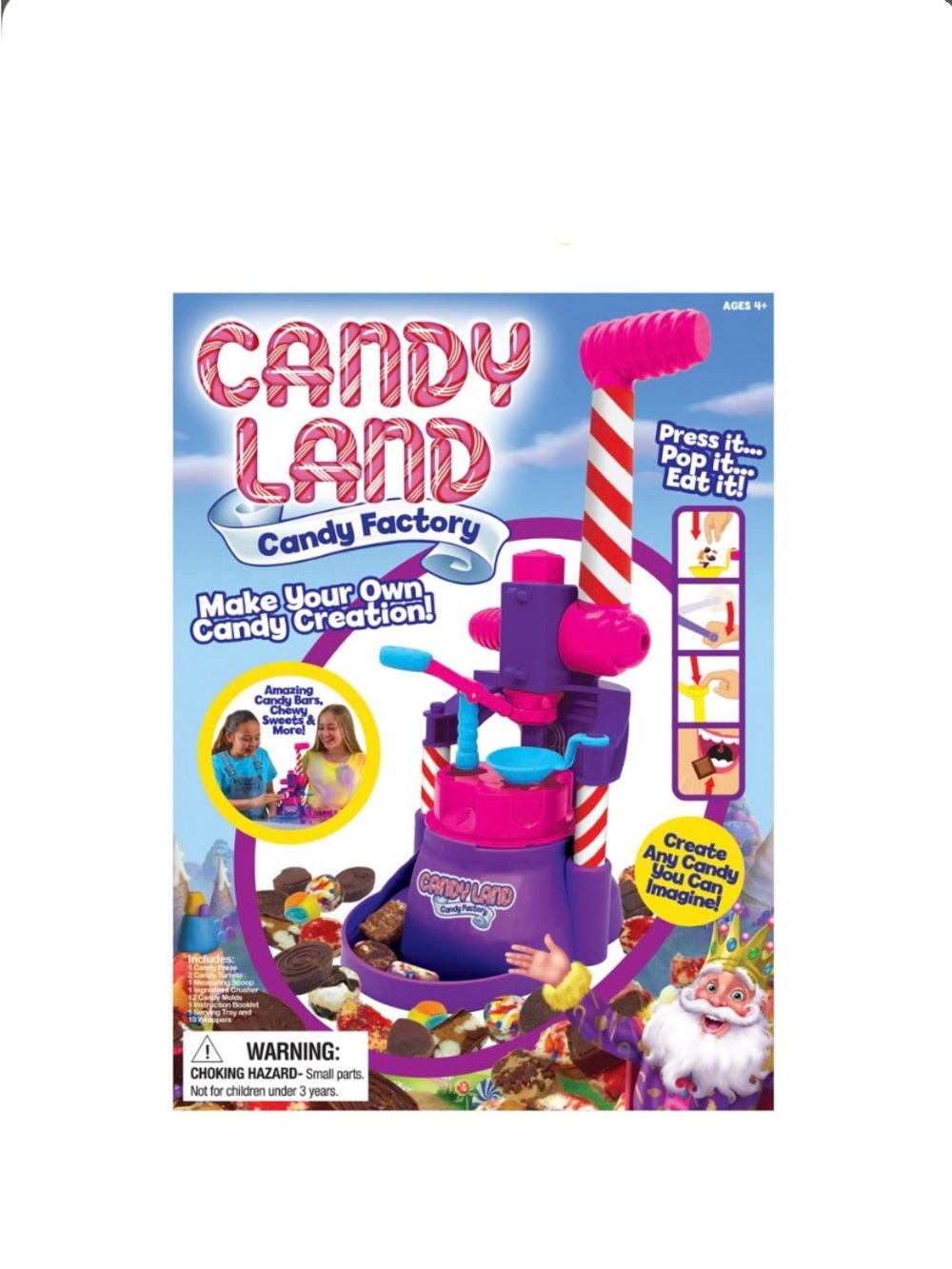 NIB. HASBRO Candy Land Candy Factory Kids Toy